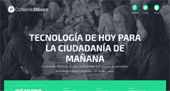 Desktop Screenshot of codeandomexico.org